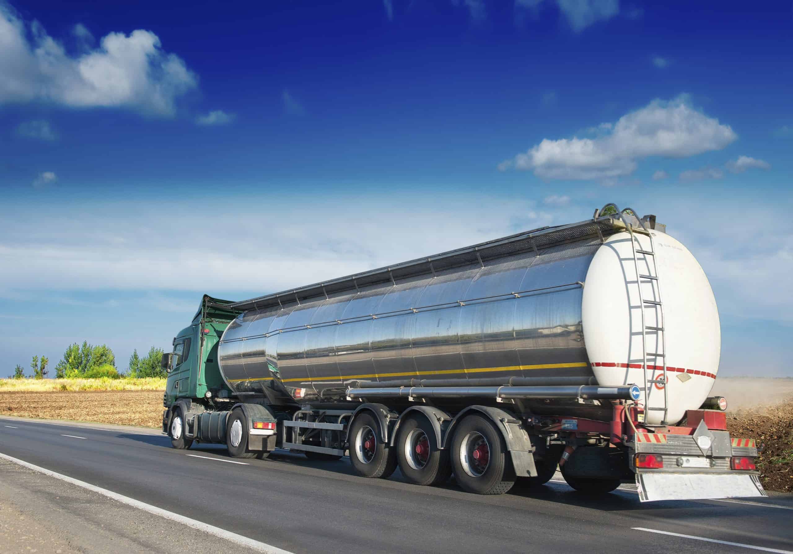 Specialized fuel logistics truck with safety equipment